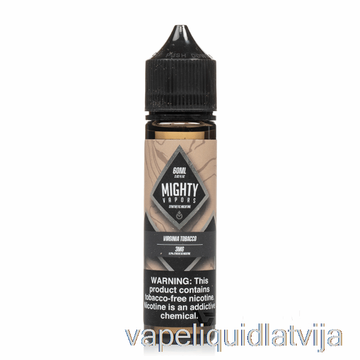 Virginia Tabaka - Spēcīgi Tvaiki - 60ml 0mg Vape šķidrums